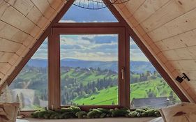 Domki Widokowelove z widokiem na panoramę Tatr - mountain view